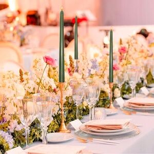 Yankee Unscented Taper Candles Set of Four